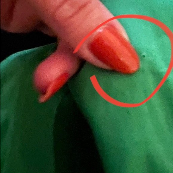 🔥🔥SOLD !!!!! Jason Wu beautiful apple green dress 💥🌺 - Picture 9 of 9